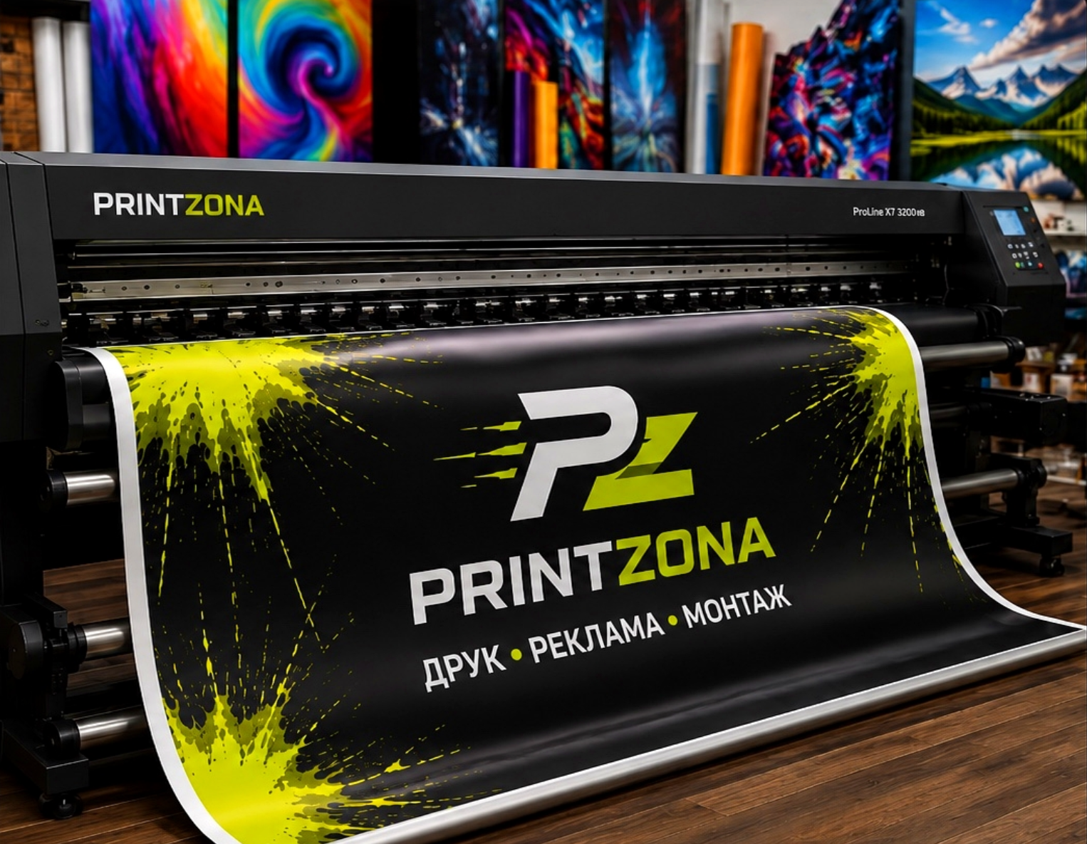 Широкоформатний друк PrintZona